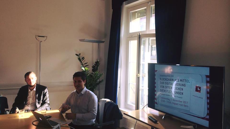 Antoine Verdon an der staatskantine