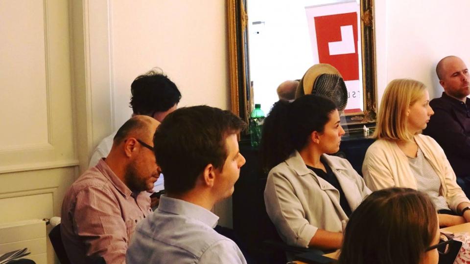 staatskantine mit Danny Bürkli und Margot Gagliani vom CPI