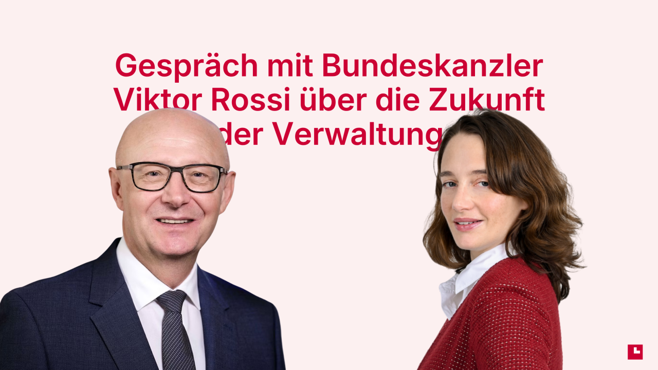 Gespräch mit Bundeskanzler Viktor Rossi