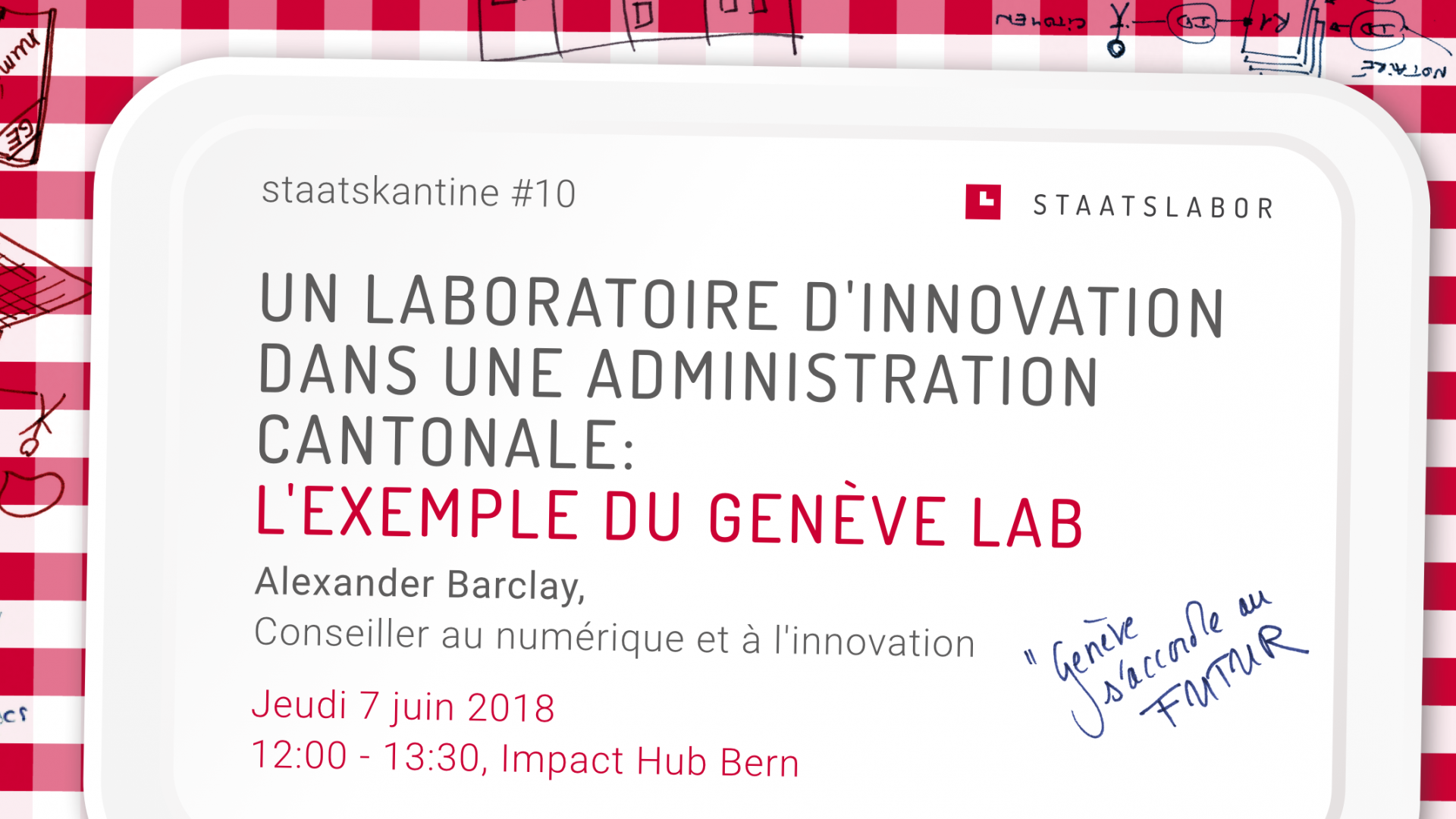 staatskantine 10 Genève Lab