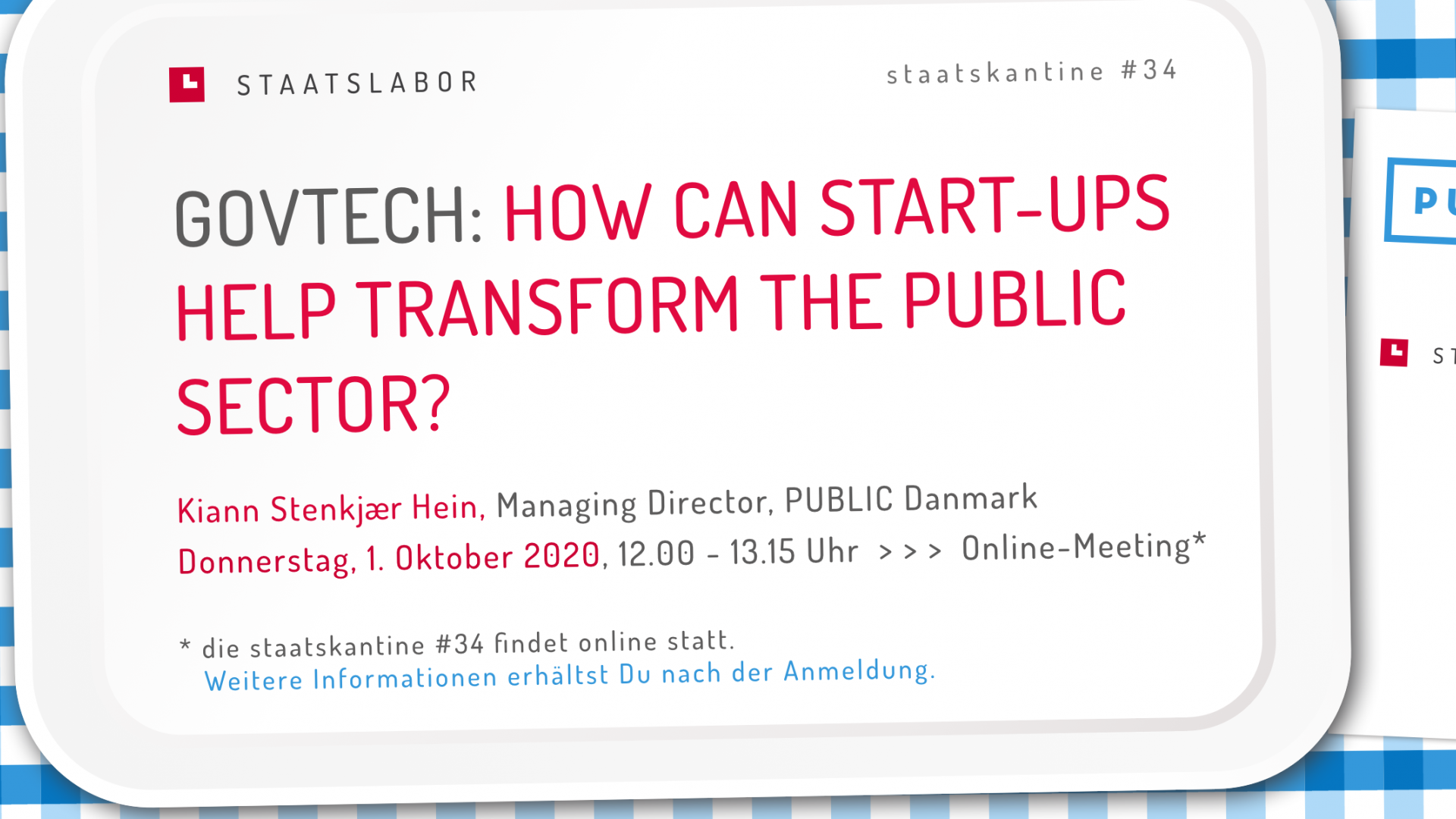 Flyer staatskantine #34