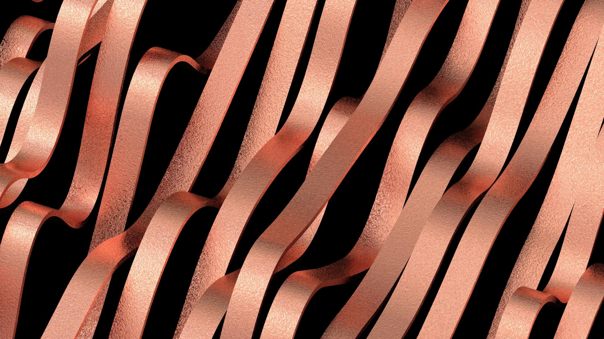 curved ribbons