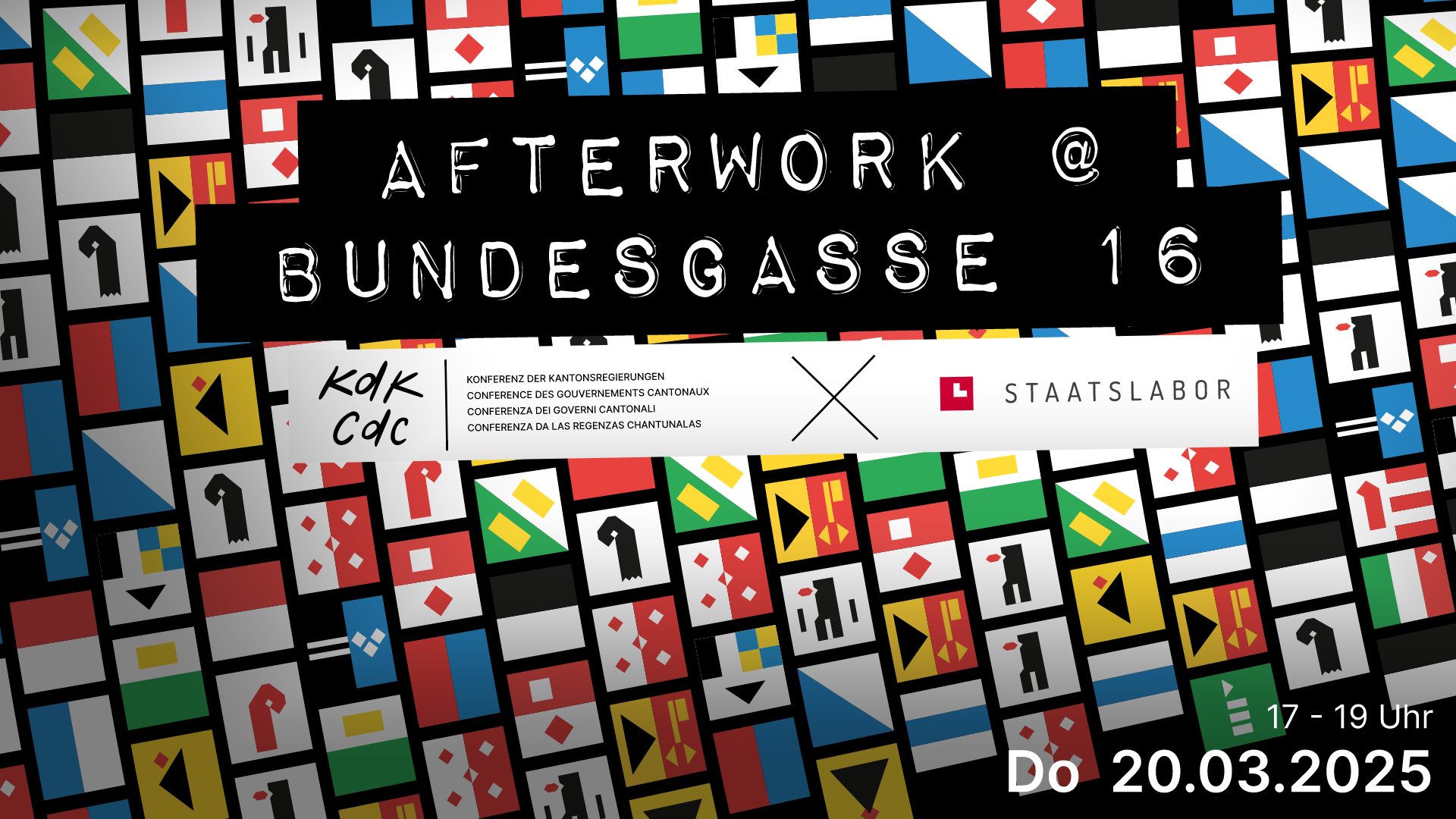 Flyer afterwork mit KdK