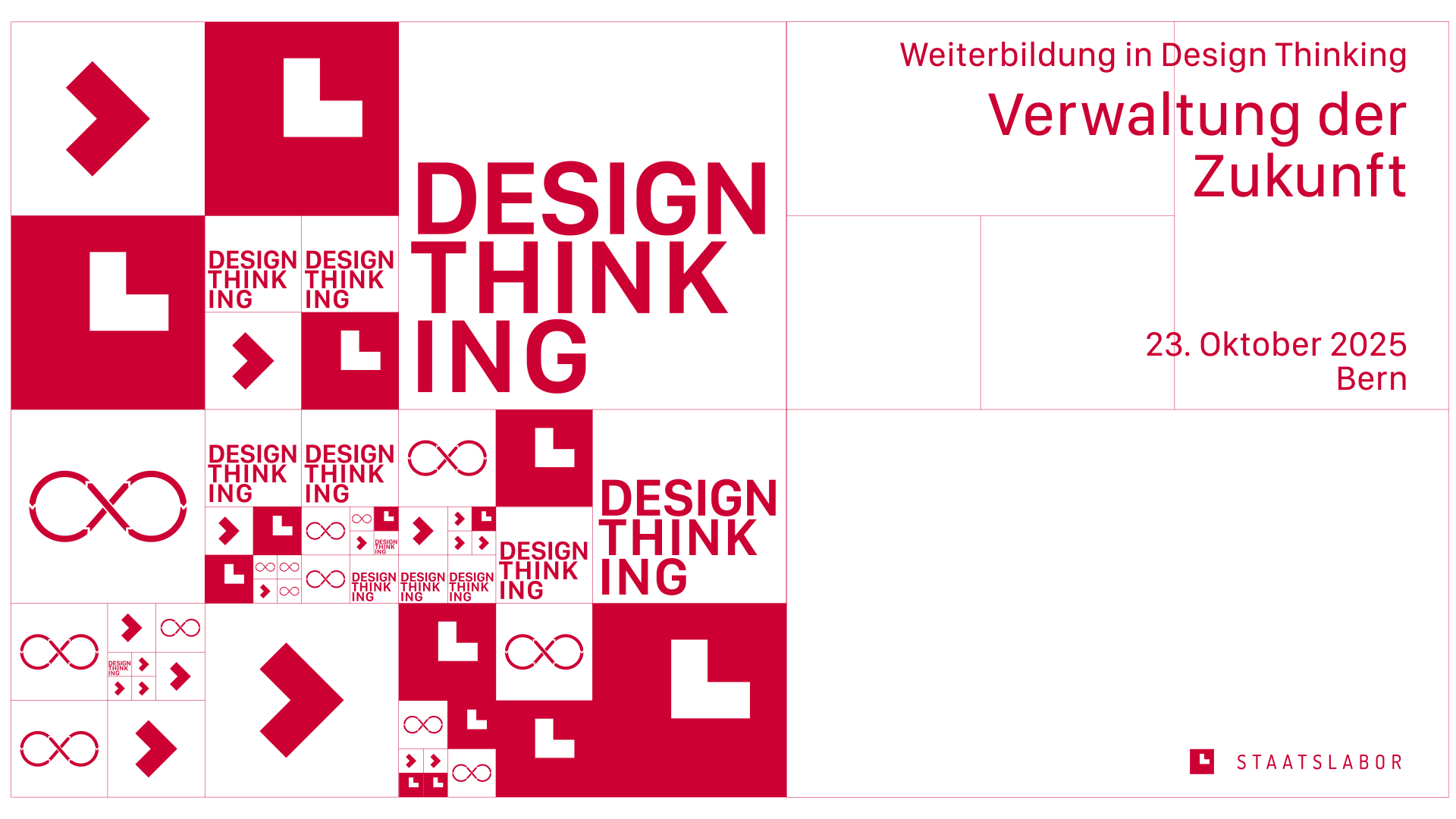 Flyer Design Thinking Weiterbildung