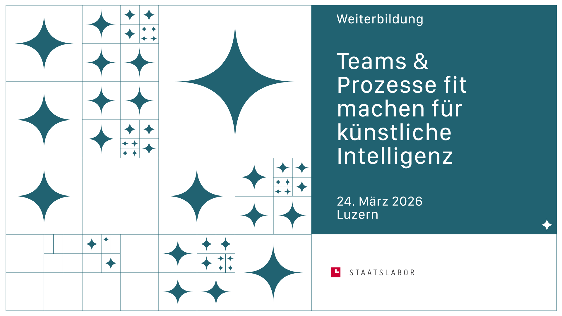 Flyer Weiterbildung in KI-Mgmt in Luzern