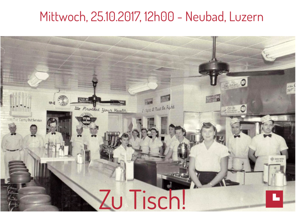 Flyer zu Tisch! Luzern