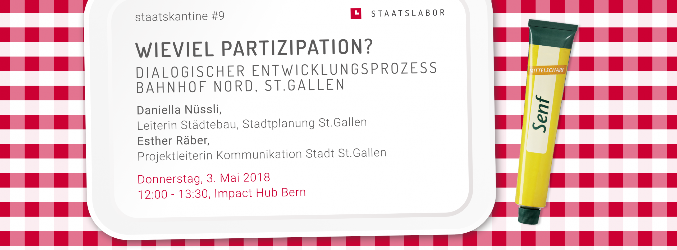 Flyer staatskantine Nummer 9