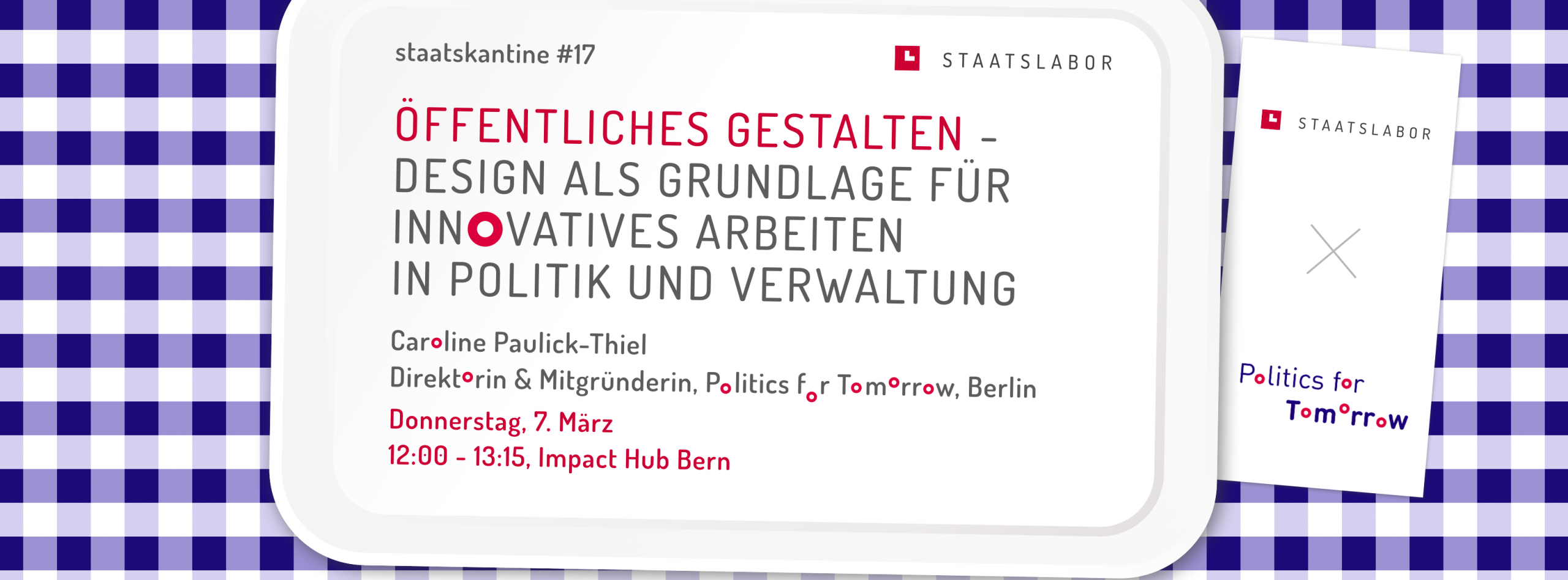 staatskantine mit Caroline Paulick-Thiel