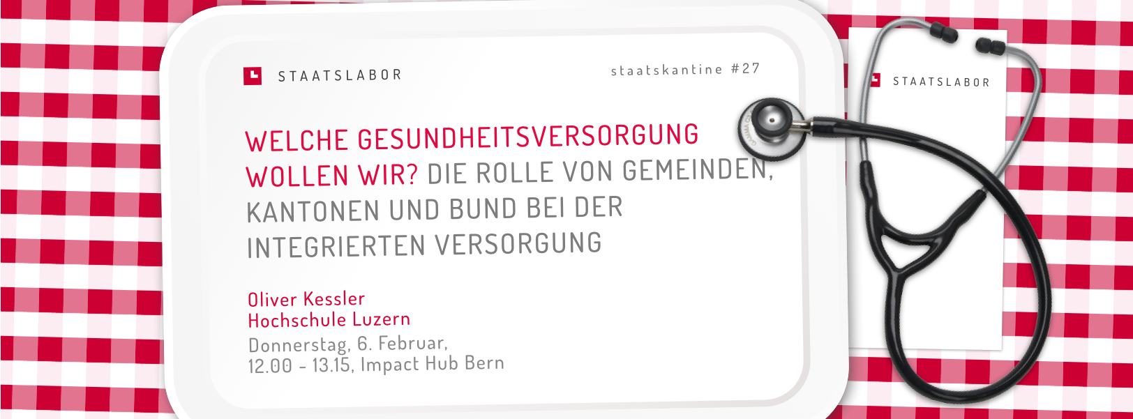 Welche Gesundheitsversorgung wollen wir? Die Rolle von Gemeinden, Kantonen und Bund bei der integrierten Versorgung