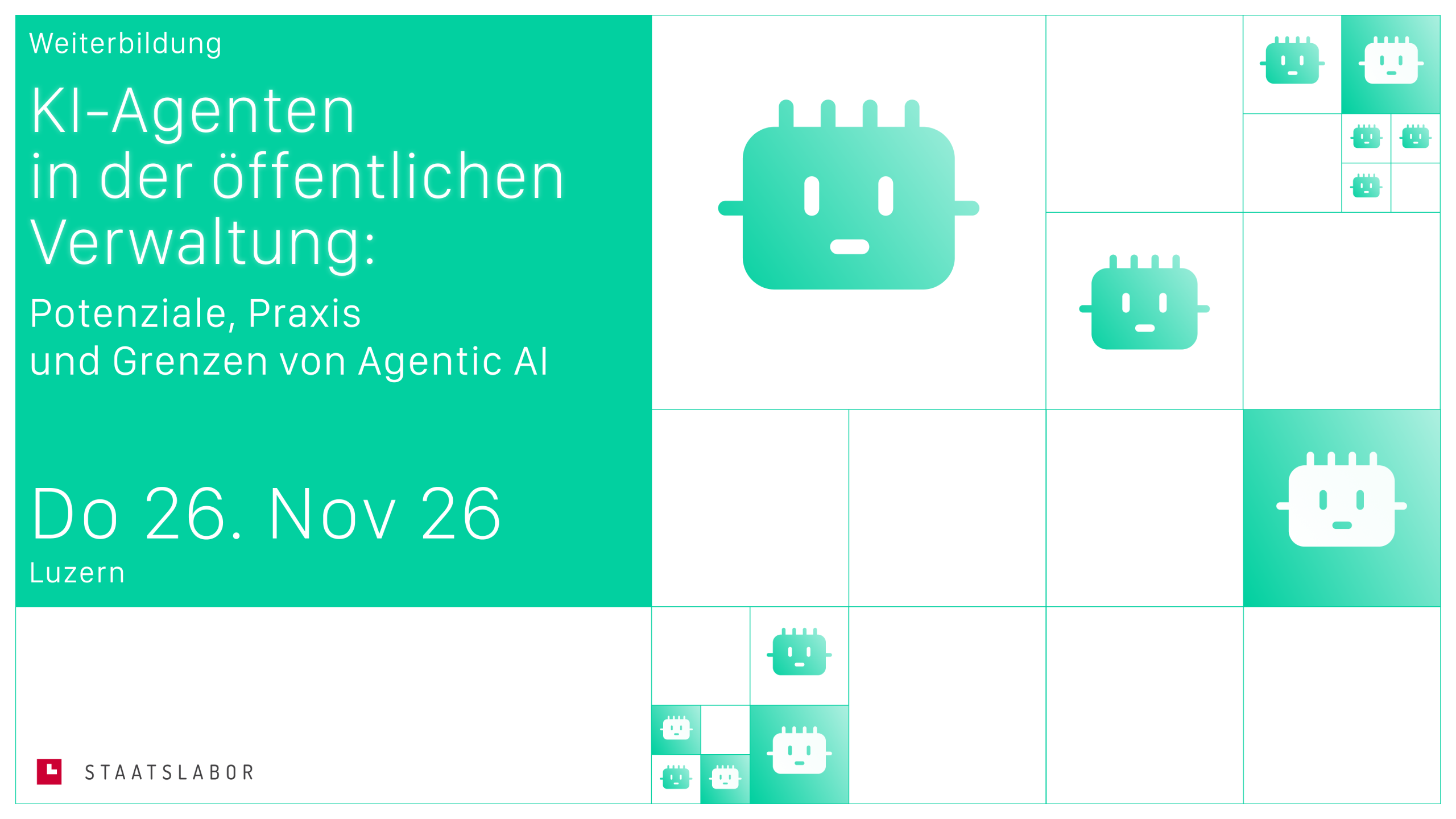 Flyer KI-Agenten Weiterbildung