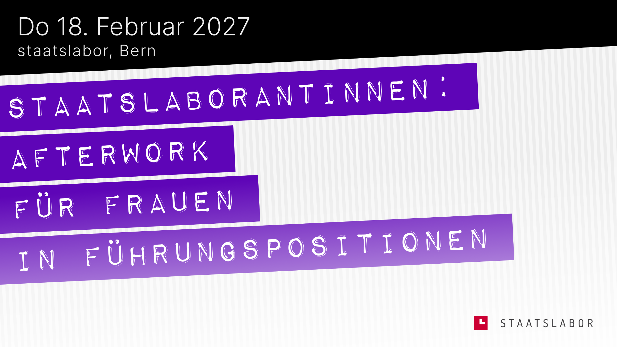 Aftwerwork Frauen Flyer